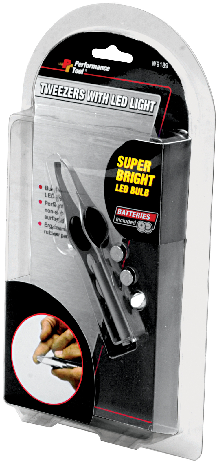 Wilmar W9189 Tweezers With LED Light