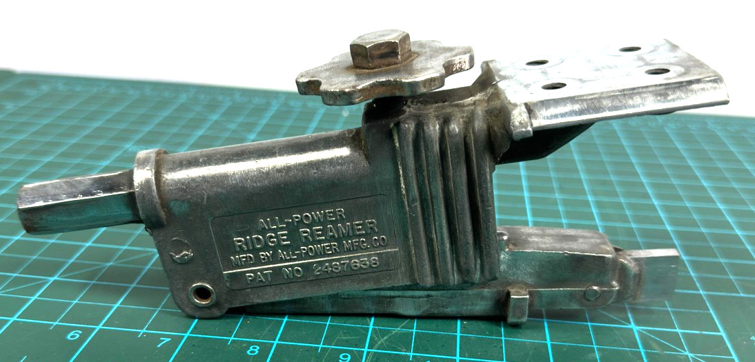 Vintage All-Power Ridge Reamer Tool Pat 2497638 Engine Cylinder Automotive Shop