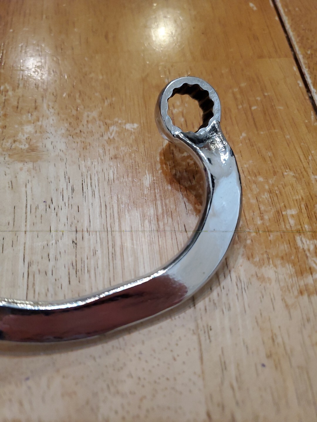 Snap On 9/16″ 12Pt SAE Chrome Door Hinge Wrench S9619
