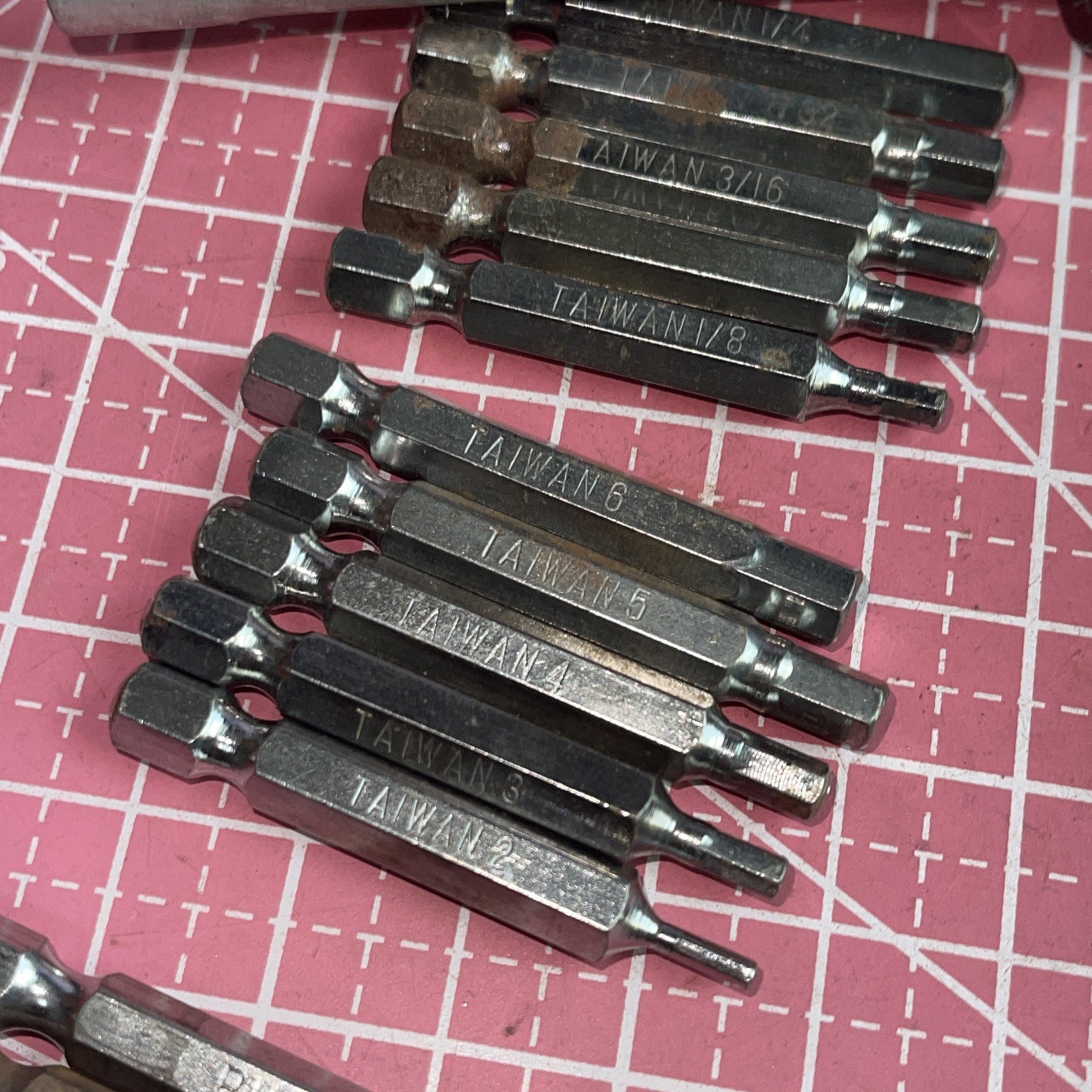 Craftsman USA Power Screwdriver Nutdriver Set Lot 43373 Metric SAE 25654 Vintage
