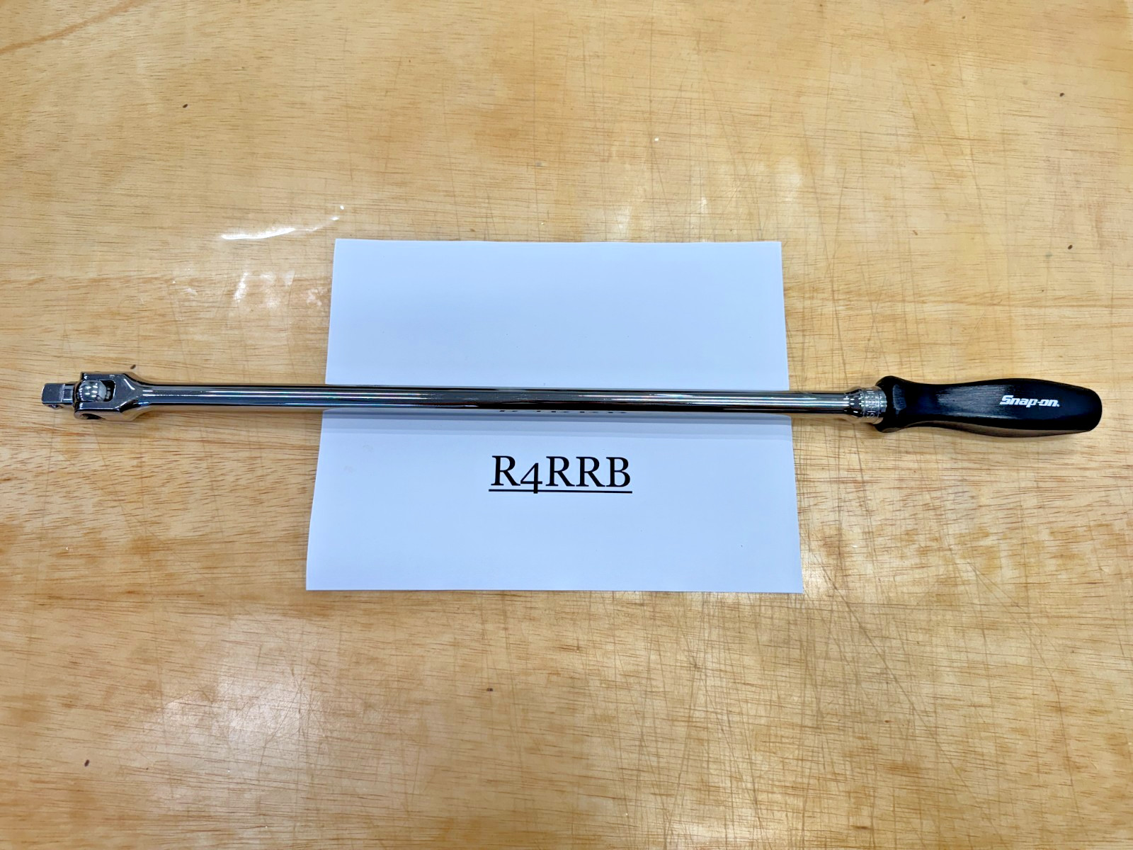 Snap-on Tools USA NEW BLACK 1/2″ Drive Hard Grip 24″ Breaker Bar SHBBD24BK RARE
