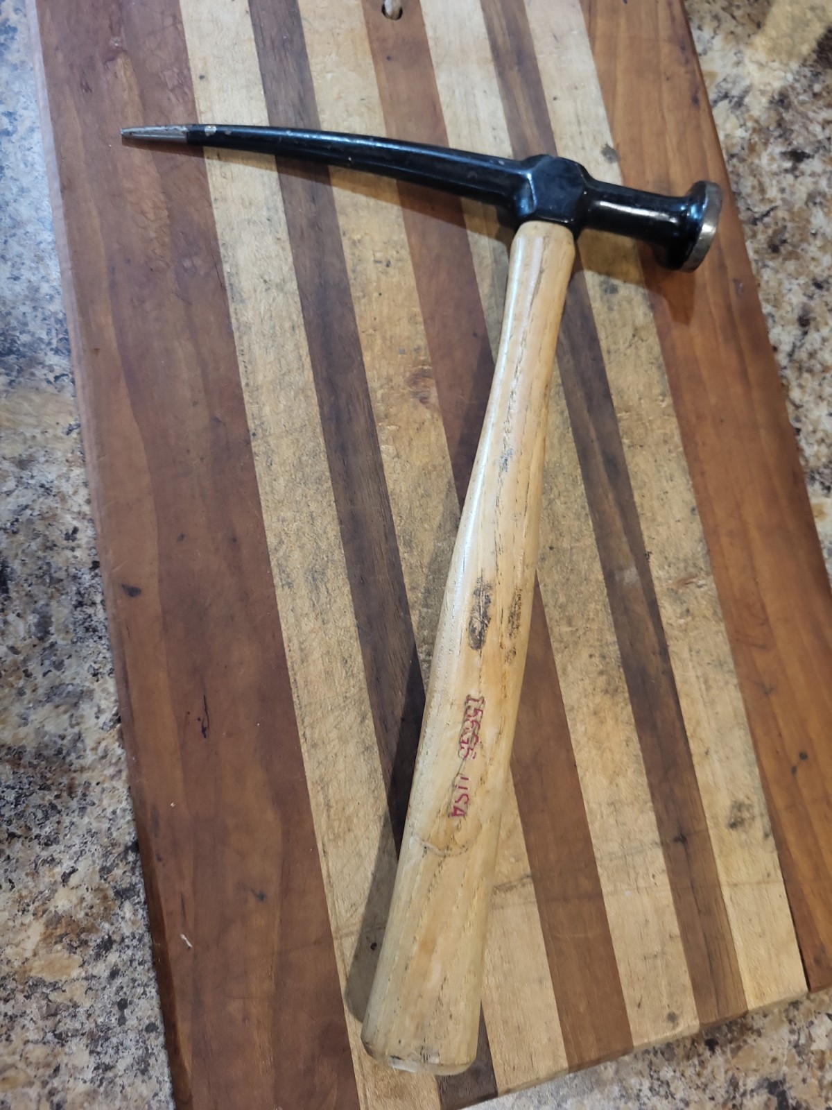 Martin Tools USA 🇺🇸 156-GB Curved Pick Body Hammer – Hickory Handle VGUC 🔥