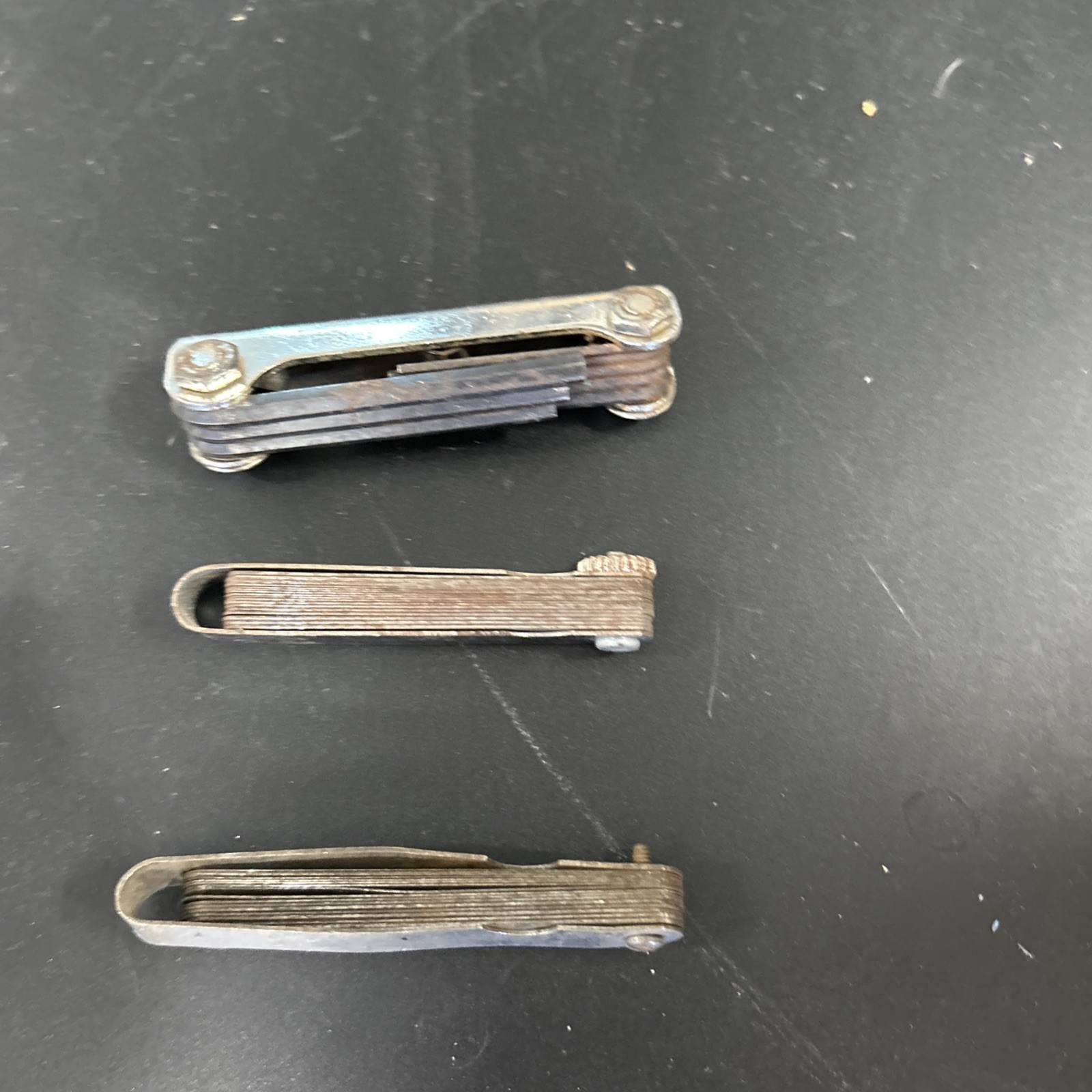 Lot 3 Vintage Feeler Gauge Blackhawk MT-1049 WIDE 500 EKLIND TOOL