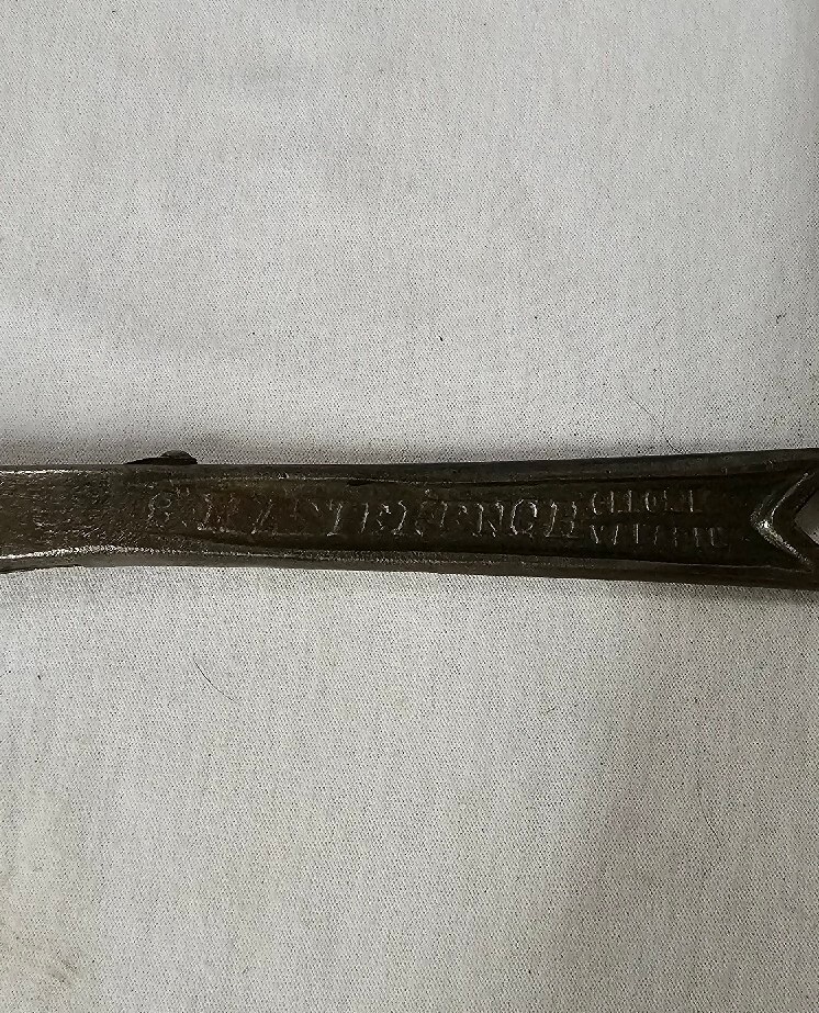 🇺🇸Vintage Heller Bros. 8” MASTERENCH Horse Logo Self Adjusting Spring Wrench