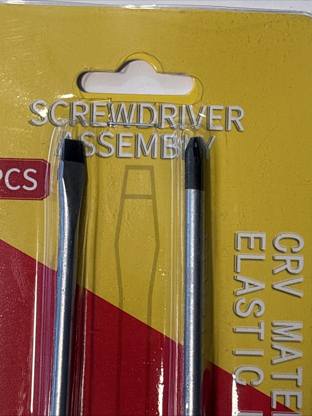 2 Piece SoftFinish Heavy Duty Slotted and Phillips Screwdriver Set New