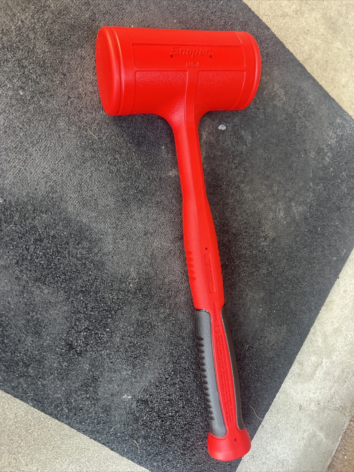 For SNAP ON Dead Blow Hammer Soft Grip Red 1550G HBFE56 56 OZ New