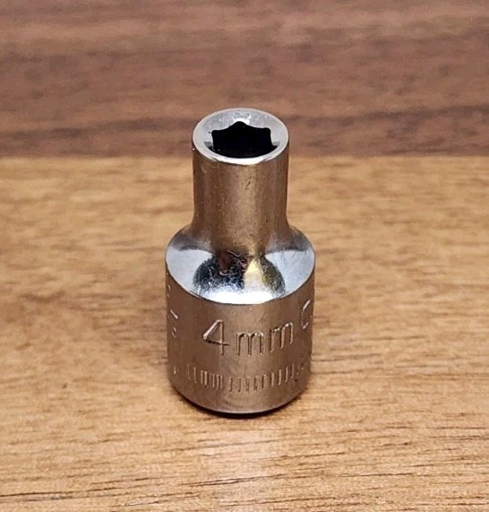 Craftsman 4mm Socket 6pt. 1/4″ Drive S-AD 43505