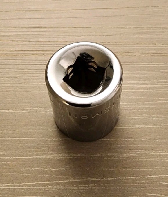 Craftsman 11/16″ Socket 6 Point 3/8″ Drive S-AF 45828 Easy Read