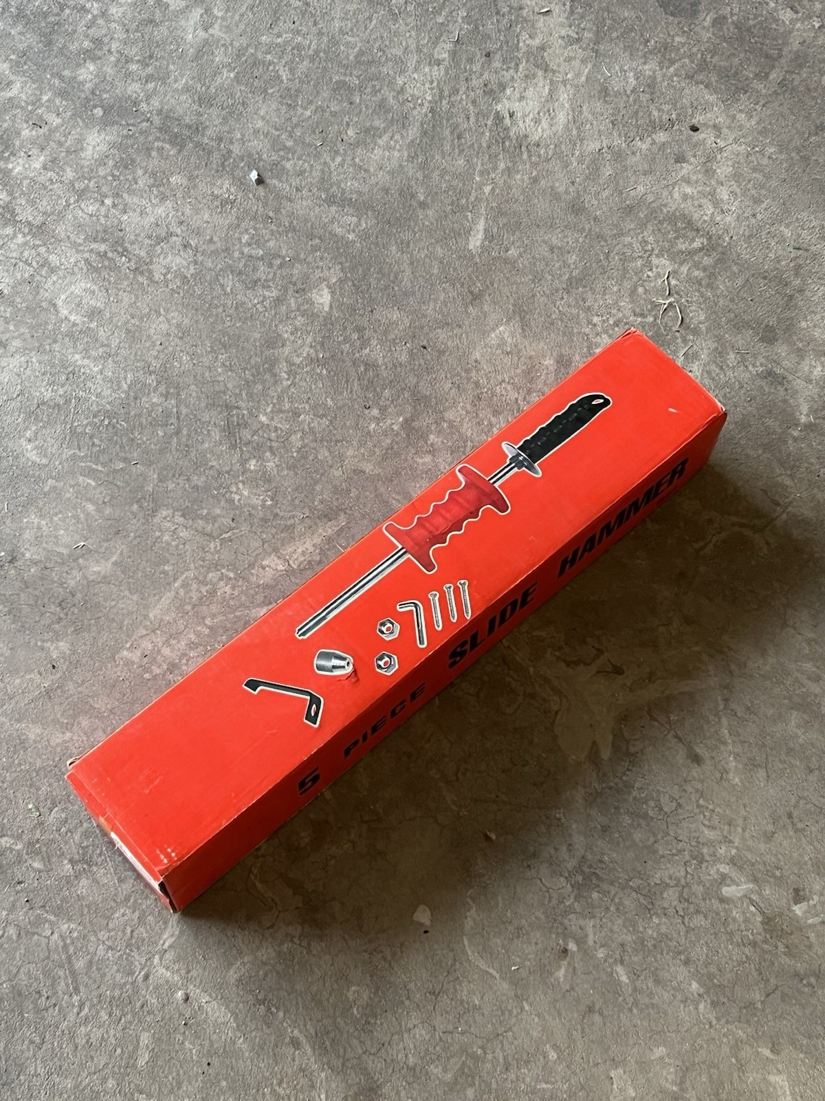Vintage Mac Tools 5 Pc Slide Hammer Puller Set BF085S-SP in Box