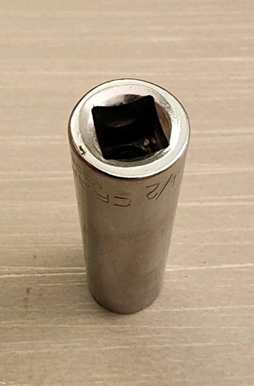 Craftsman USA 1/2″ Deep Well Socket 12 Point 3/8″ Drive G 43312