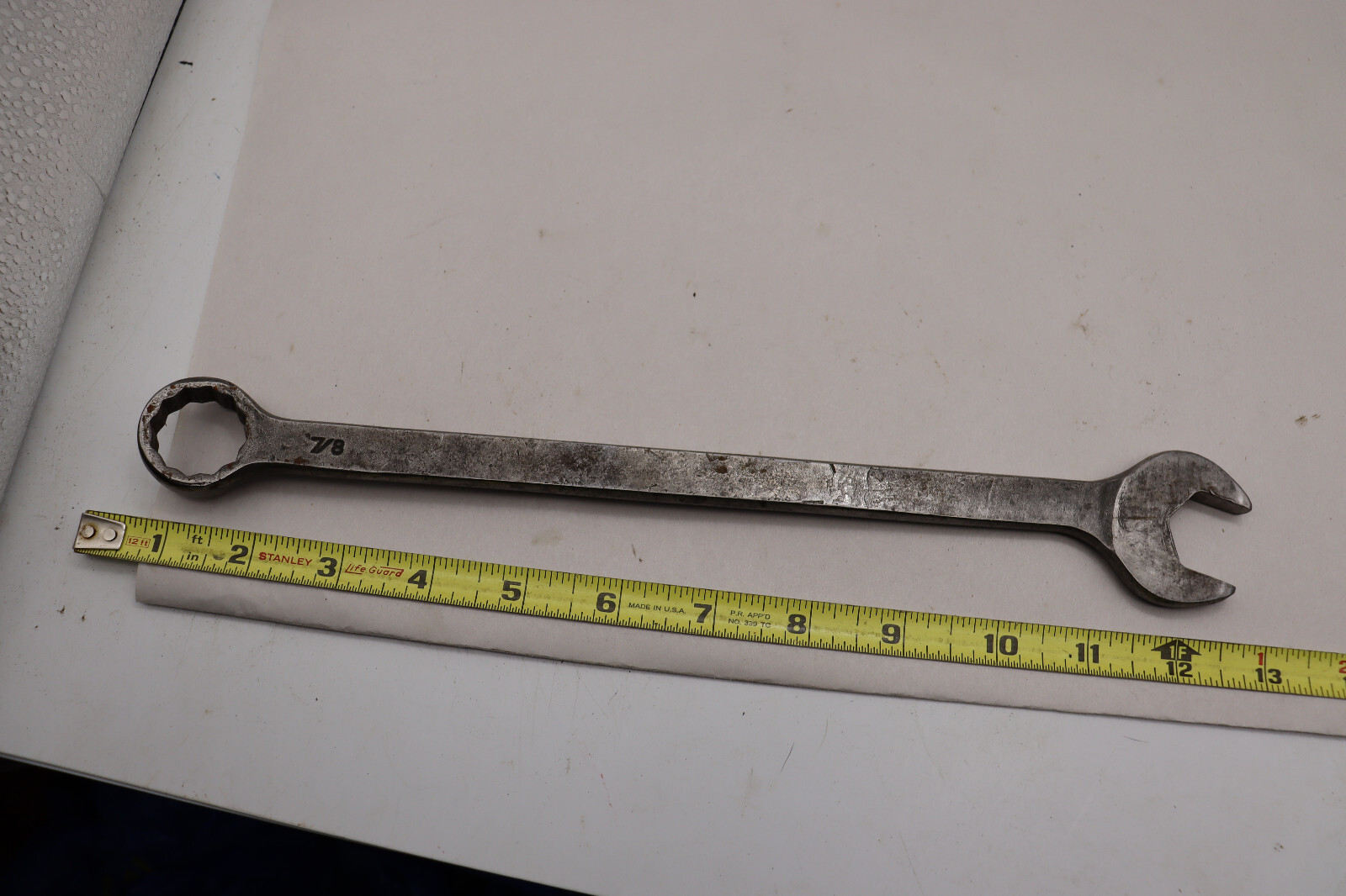 Cornwell CW18 7/8″ 12 Point SAE Chrome Combination Wrench USA free ship USA