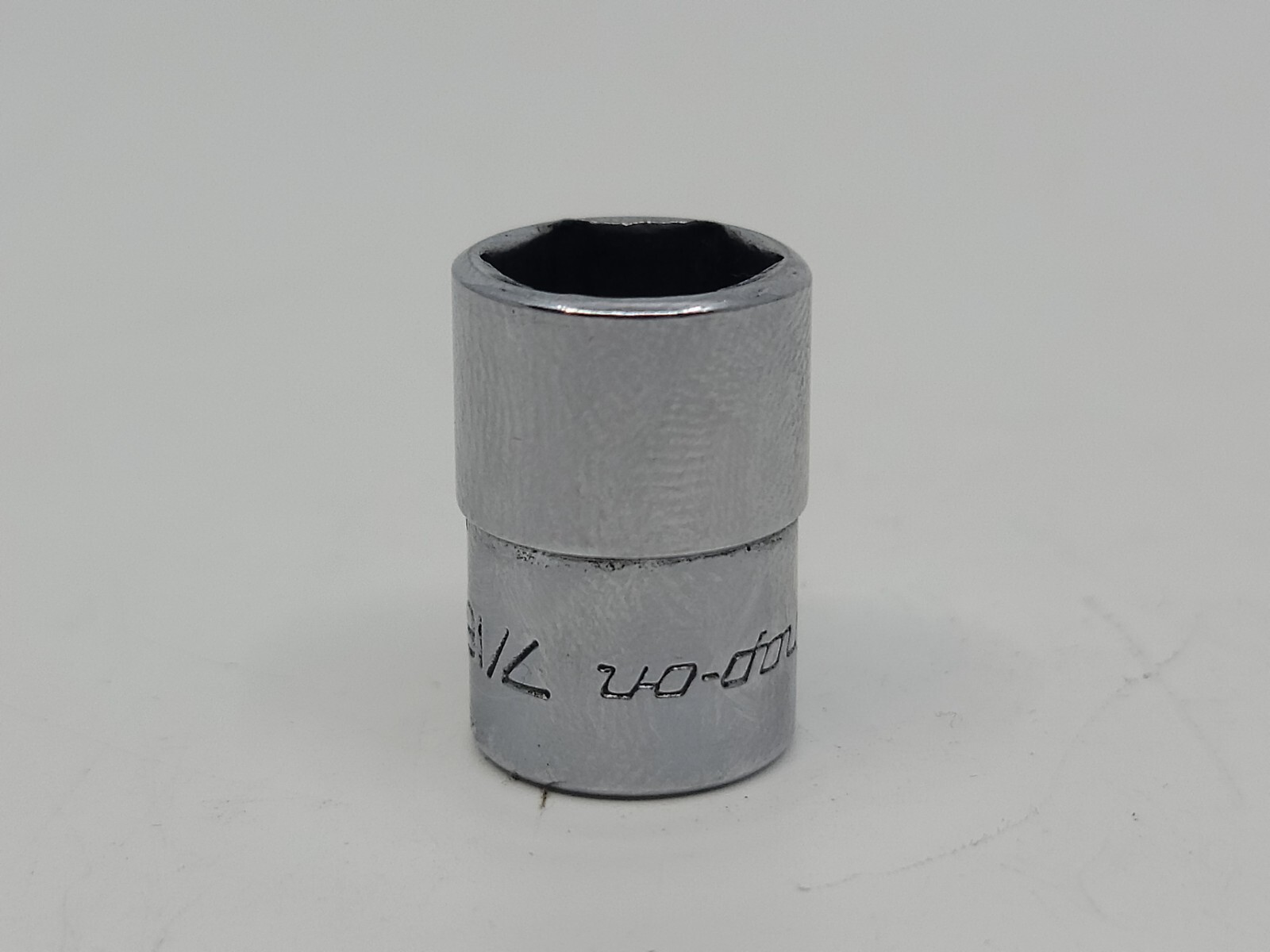 SNAP-ON TOOLS 1/4″ DRIVE 7/16″ SHALLOW 6 POINT SOCKET MADE IN USA TM14