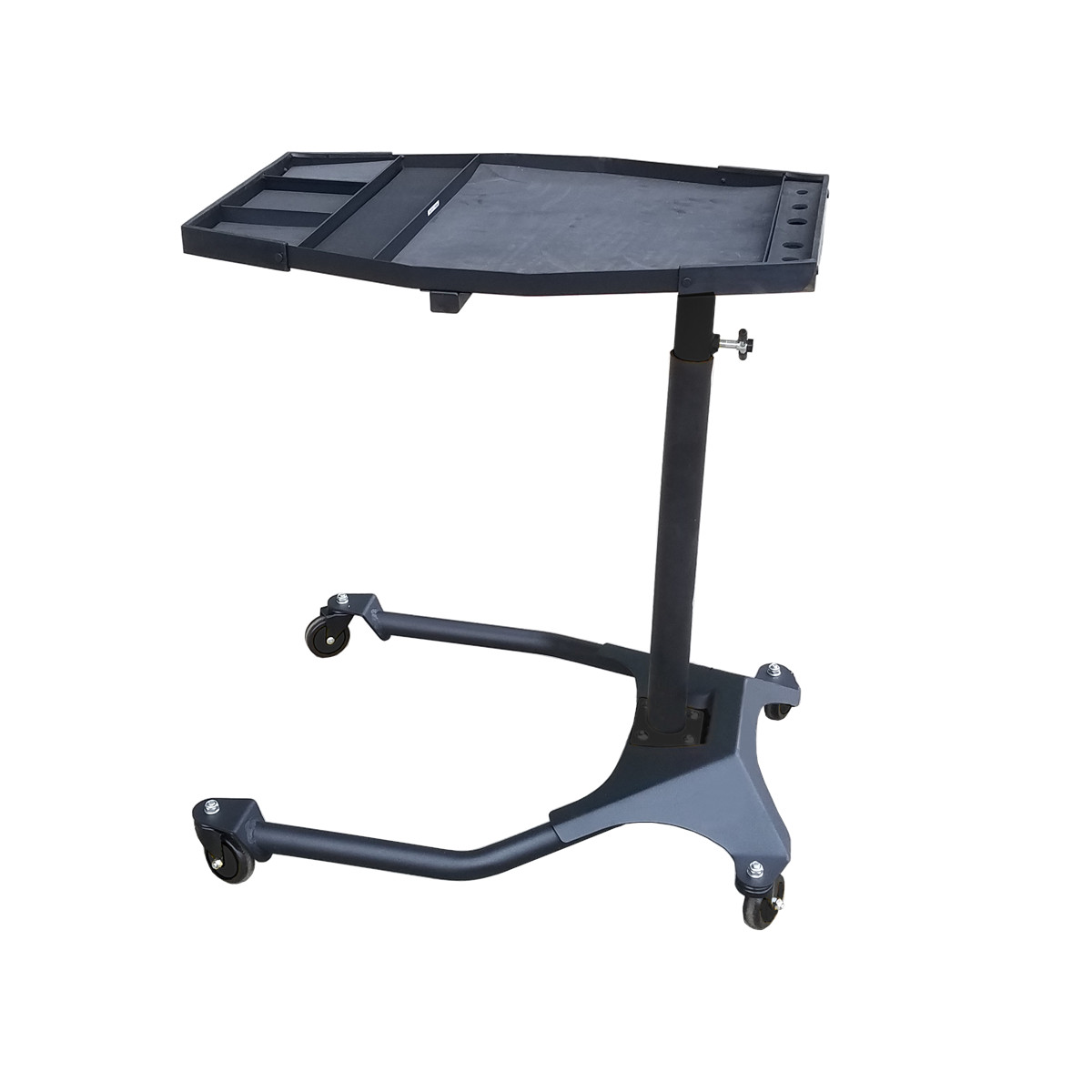 K Tool International 75125 Adjustable Work Tray 29 x 20″ with Rolling Casters