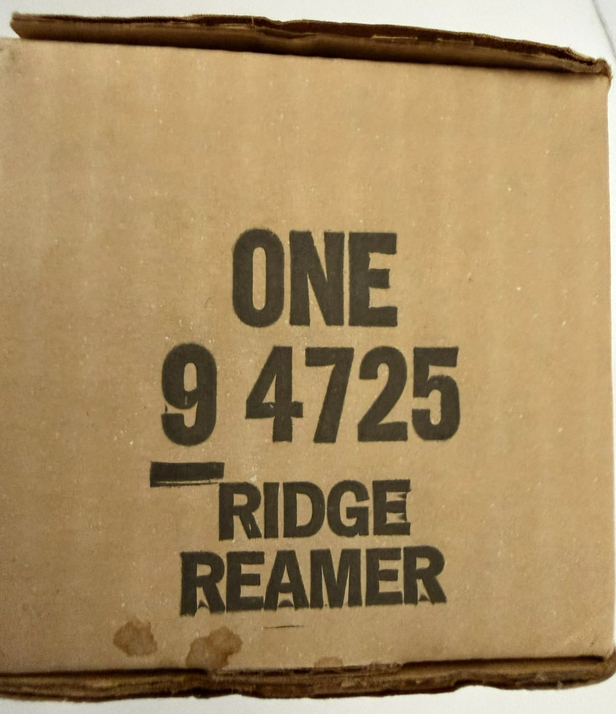 Vintage Ridge Reamer 9-4725 with Operating Instruction