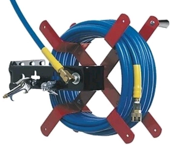 Lisle – 50350 Air Hose Reel Coil Spring Side Winder Heavy Duty Shop Tool