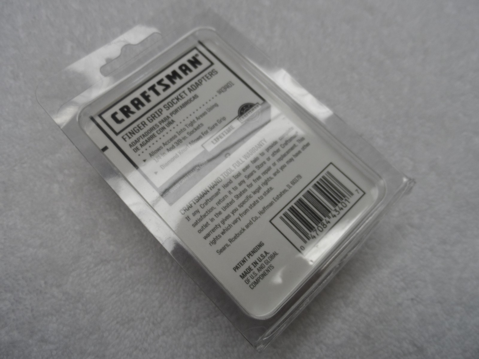 Craftsman Finger Bit Socket Adapter Set (3 pcs) – Part # 43401