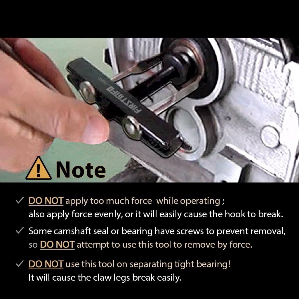 Compact Crankshaft Seal Remover – No Dismantling Required with Quality Assurance