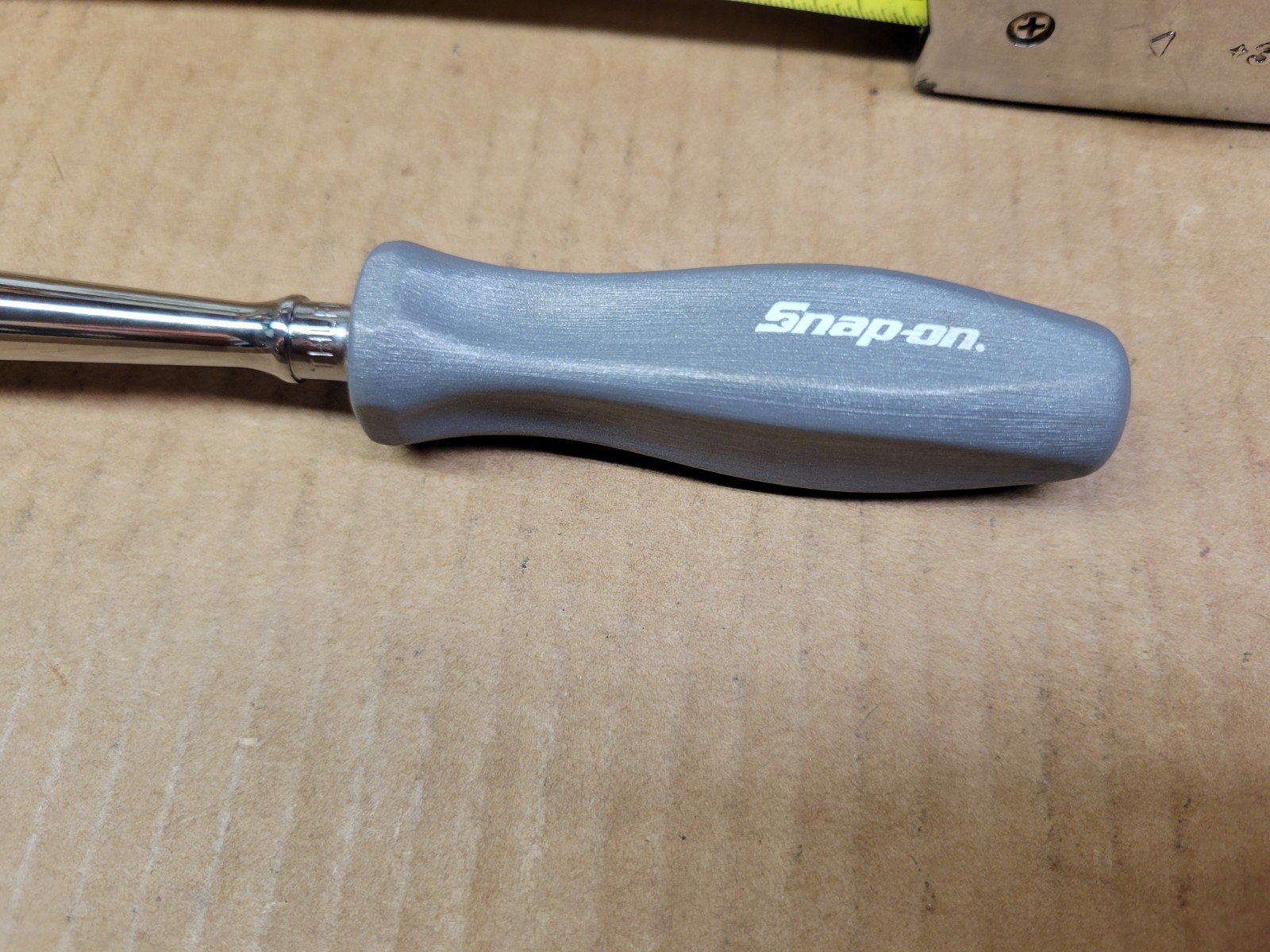 Snap-on USA 1/4″ Drive 100 Year Gray Hard Handle Flex Head Ratchet No THLFD72