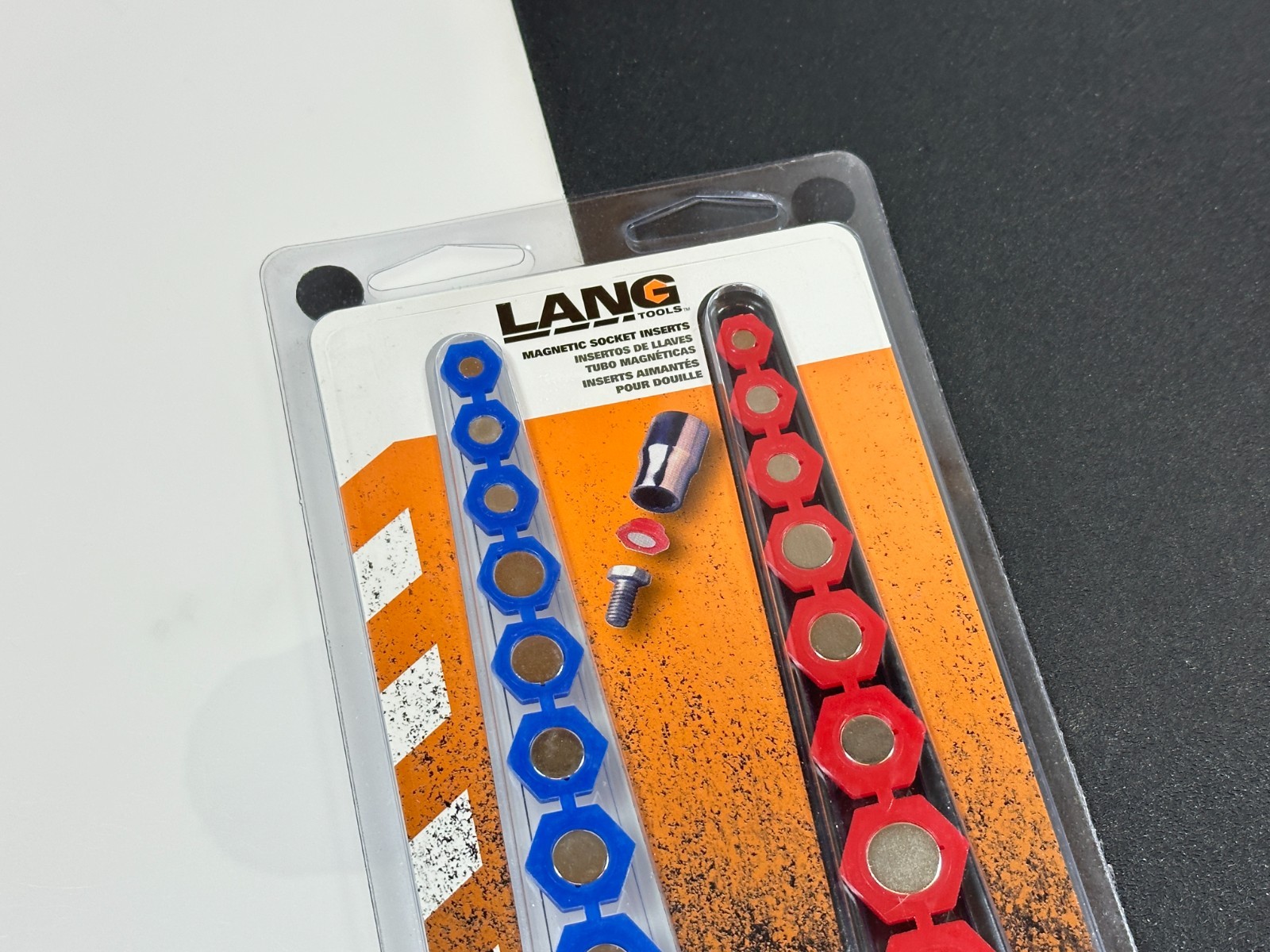 🇺🇸 NEW Lang Tools USA 522 19 Piece Magnetic Socket Inserts, SAE and Metric