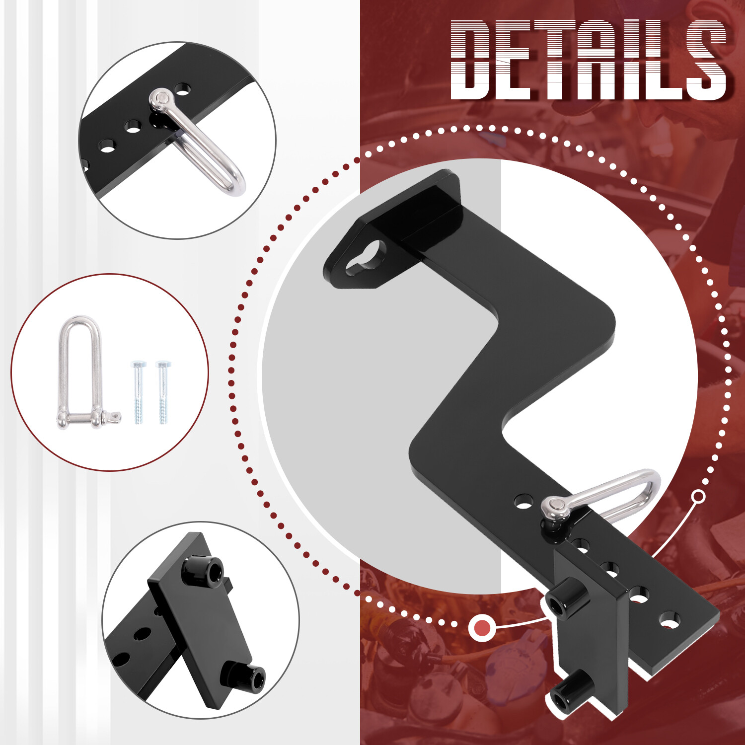 Universal Engine Lifting Bar For HEMI Engine Fixture Bar Heavy-duty Engine Stand