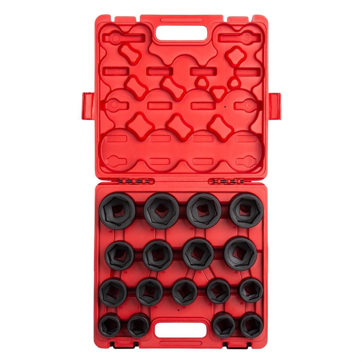 Sunex Tools 4684 3/4″ Drive 17 Piece Metric Standard Impact Socket Set