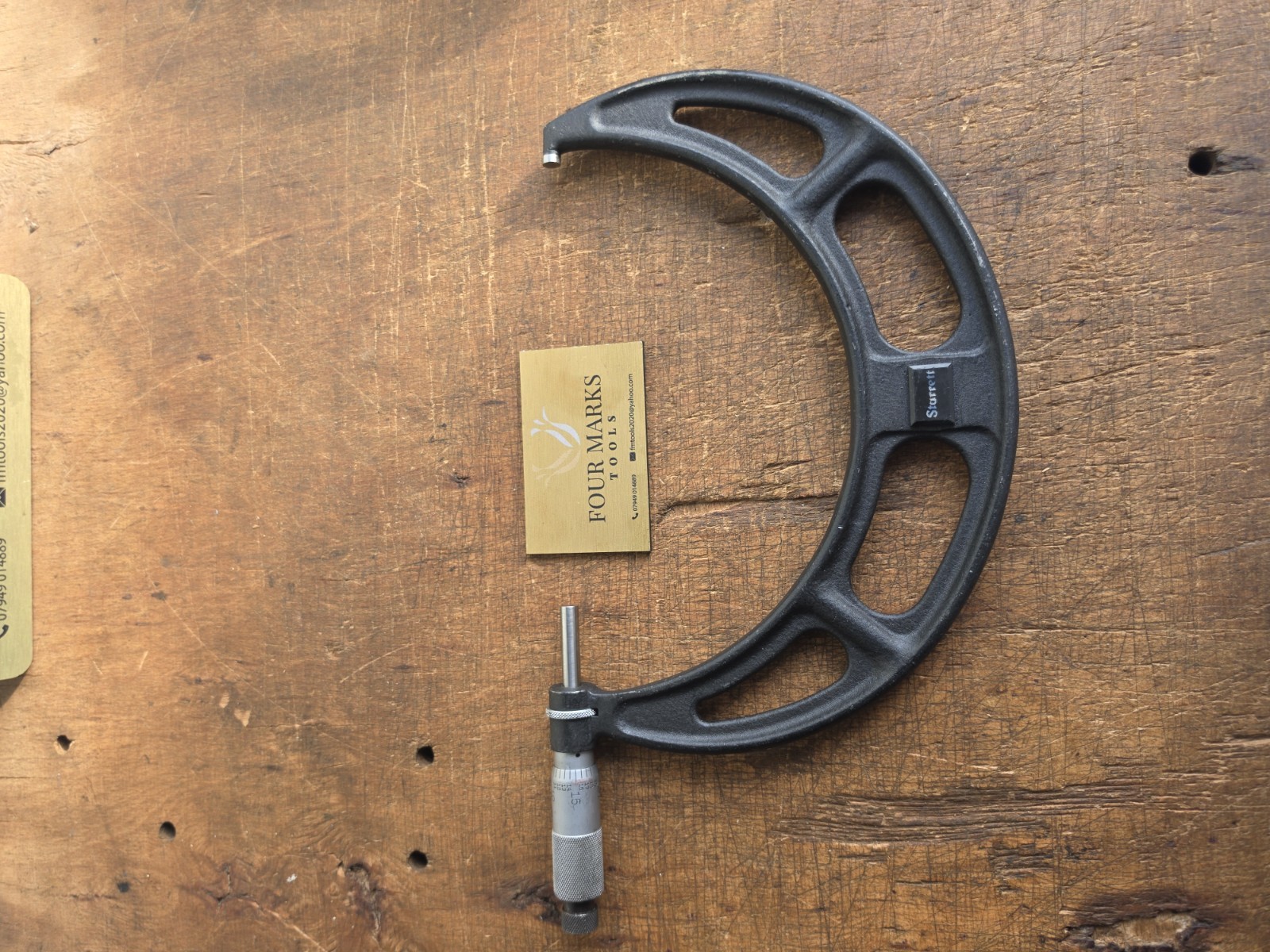 Starrett No. 436 Micrometer 7 – 8″ Imperial Micrometer Engineering Tools