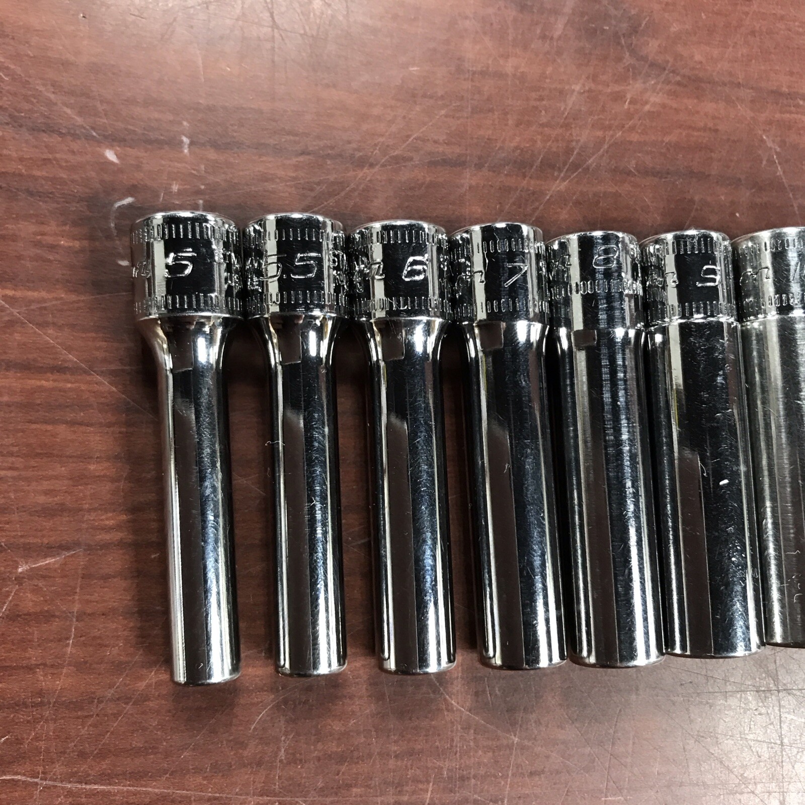 Snapon 24pc 1/4” Metric Socket Set 124STTMM with Magnetic Holder