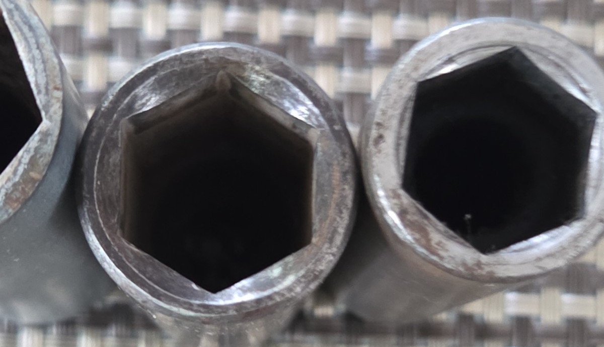 Deep Hub Axle Nut Impact Socket Metric 30mm 6-Pt 1/2″ Drive 15 Craftsman SAE 7/8