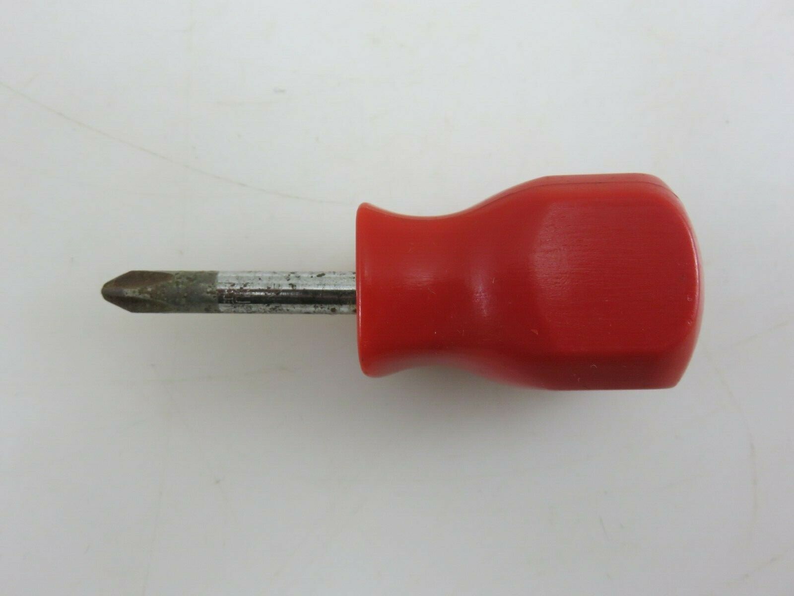 Mac P212XA Small Stubby Phillips No. 2 Hard Red Handle Screwdriver