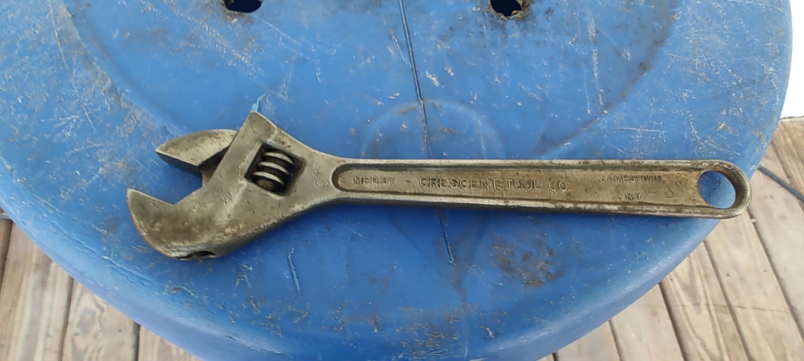 Crescent Brand 12” Adjustable Wrench Crestoloy Made in USA Jamestown NY