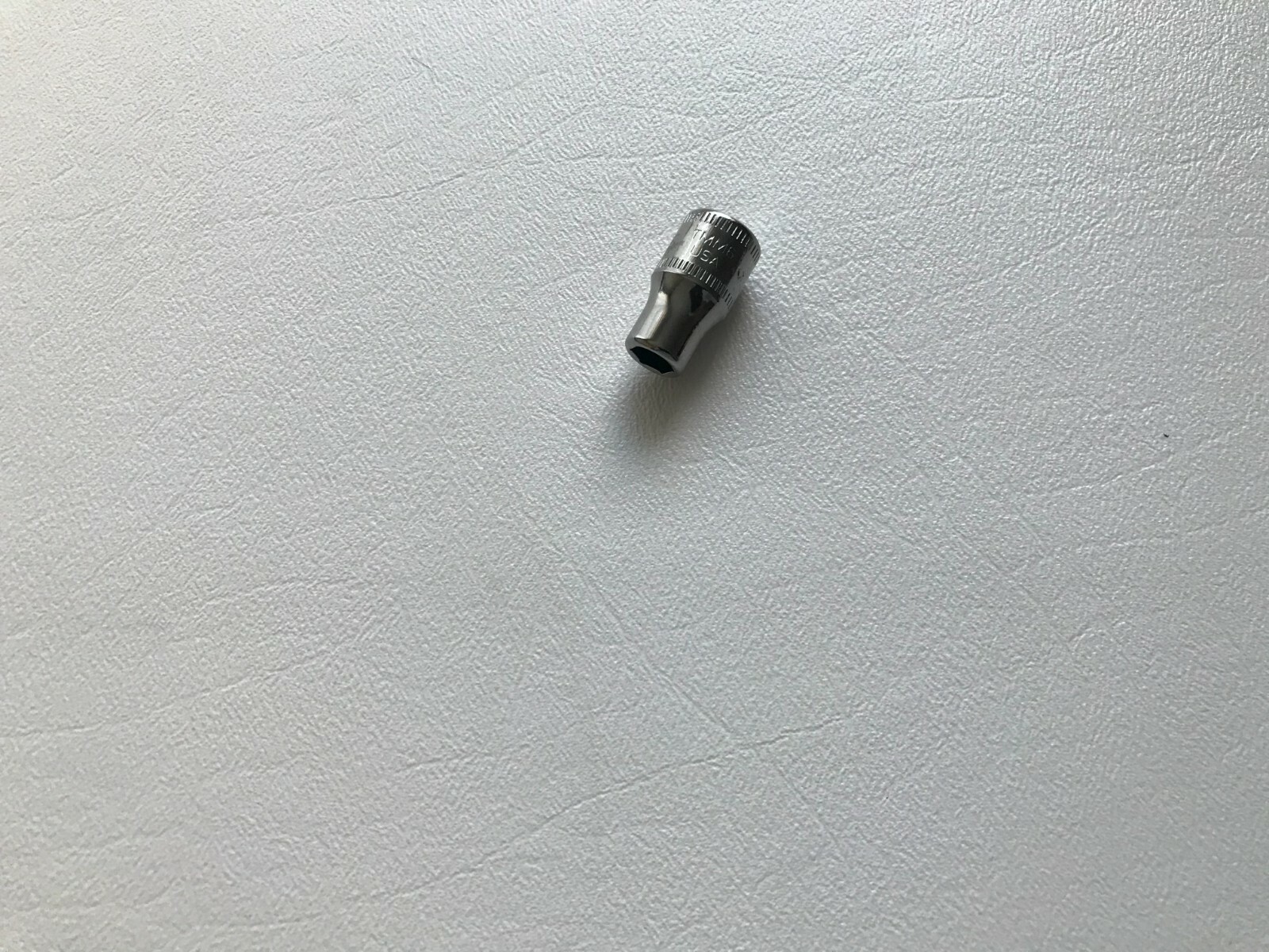 Snap-On Tools USA NEW 1/4″ Drive 6pt 6mm Metric Shallow Chrome Socket TMM6