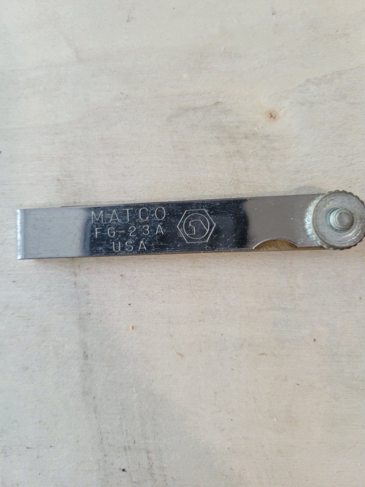 MATCO Tools 6 Blade Feeler Gauge FG23A