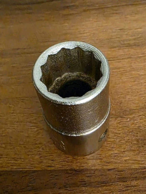 Billings Vitalloy S1218 Socket 9/16″ 12-Pt 1/2″ Drive Vintage USA Made