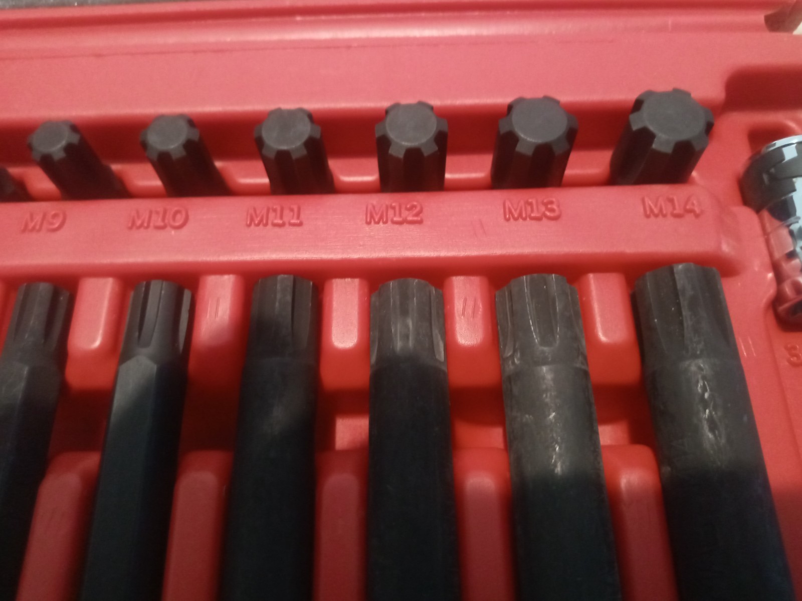 Mac tools Ribe Bits, new in box, deep and short 3/8 and 1/2 bit holder
