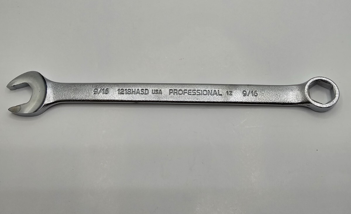 ( QTY 5 ) Proto Anti-Slip Design 1218HASD 9/16 Combination Wrench Professional