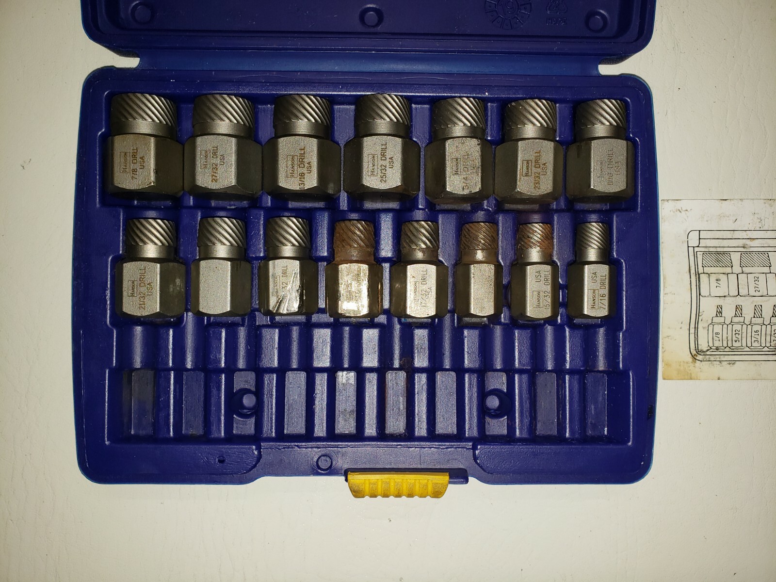 Irwin Hanson 25pc Hex Multi-Spline ScrewExtractor Set 1/8″ to 7/8″ #53227 15 Pc