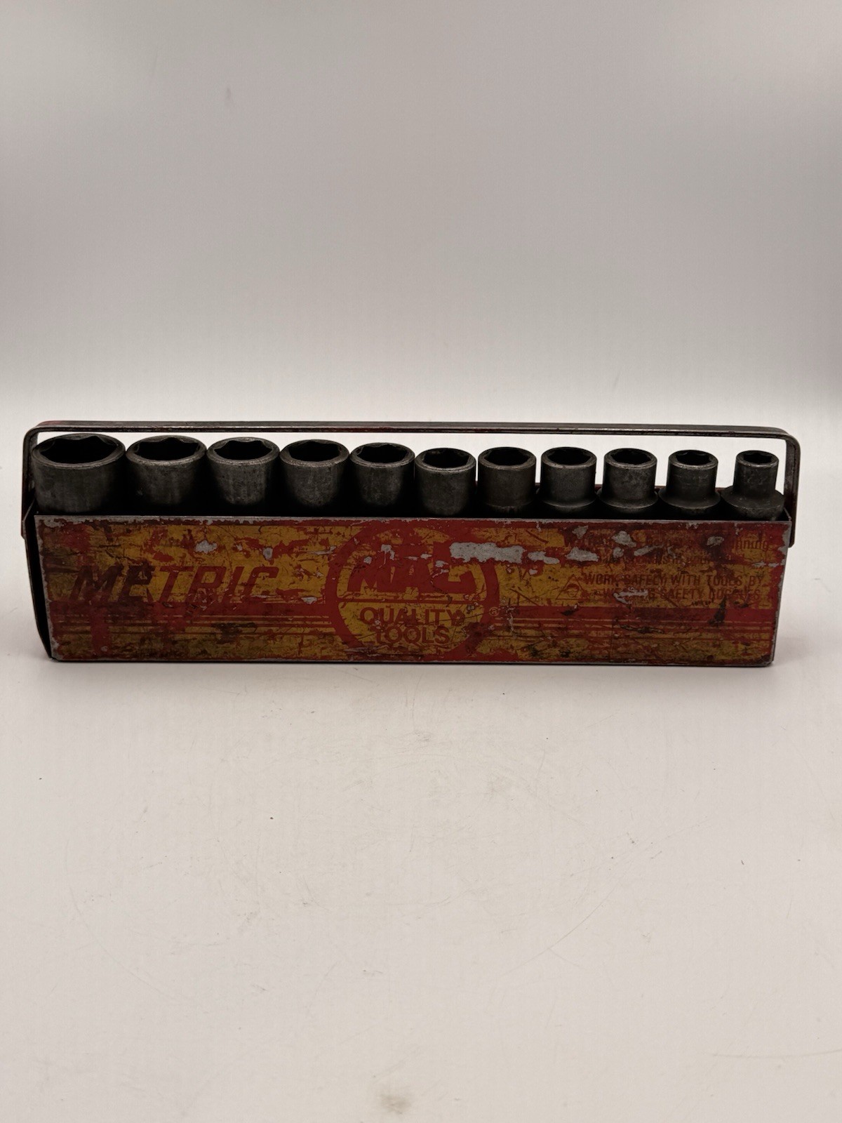 MAC Tools VDP6 Impact Socket Set METRIC 1/2” Drive 11 Sockets 10-24mm w/Rack