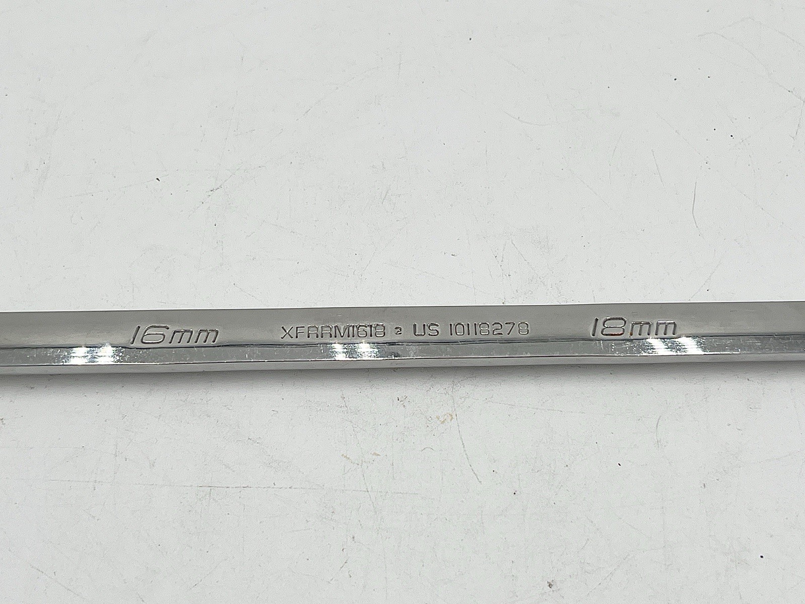 Snap-On XFRRM1618 12pt Metric Double Flex Reversible Ratcheting Box Wrench