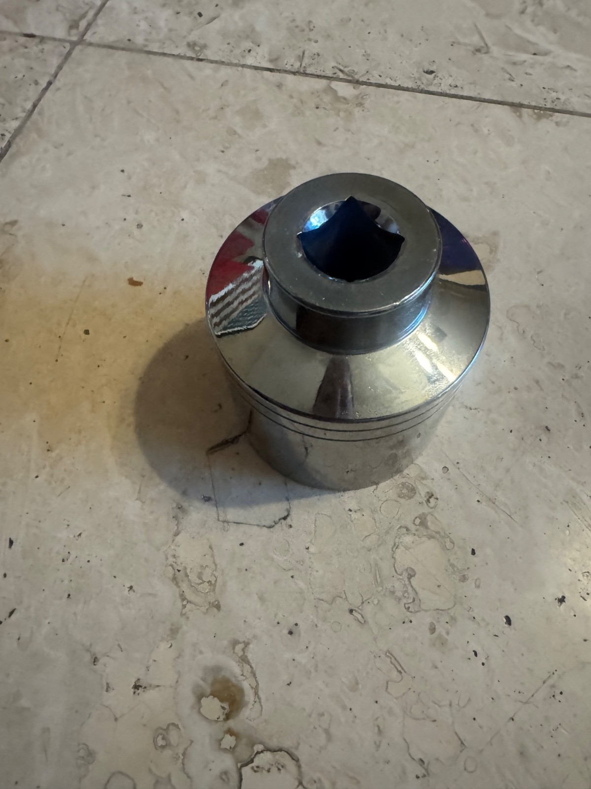 Snap-on LDH722 2-1/4” 3/4” Drive 12-Point Deep Chrome Socket Mint
