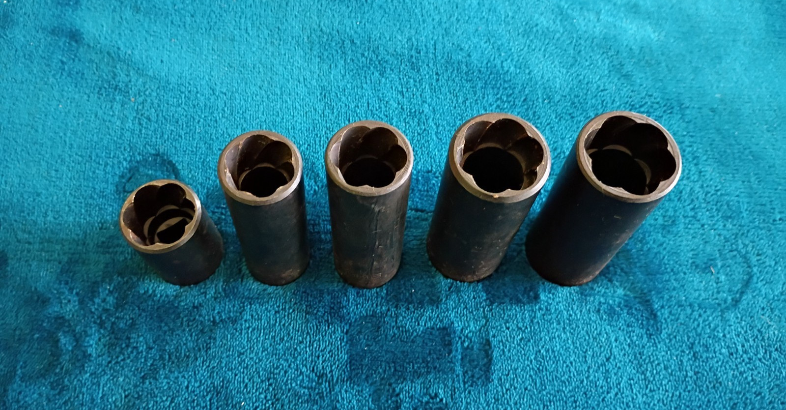 BLUE-POINT TOOLS 1/2″ DRIVE DEEP TWIST IMPACT SAE SOCKET SET 5pc.