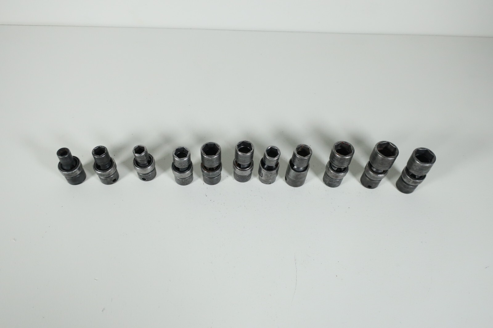 Snap On 3/8″ Drive 11pc Metric Swivel Impact 6pt Socket Set(9mm-19mm)IPFM