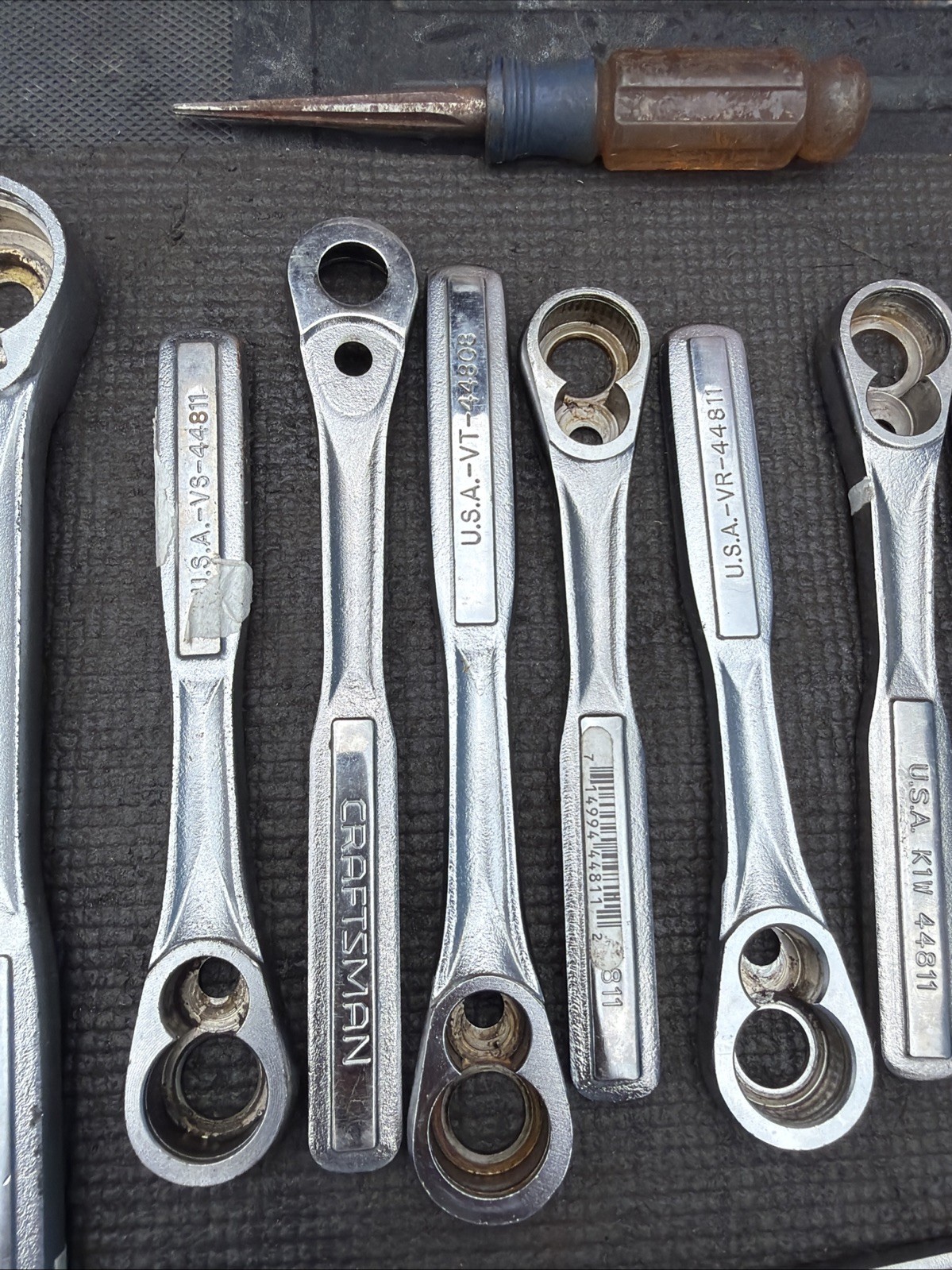 (16) Sears Craftsman Ratchet Bodies ONLY NO GUTS 1/2” 3/8” 1/4” 44809 Warranty