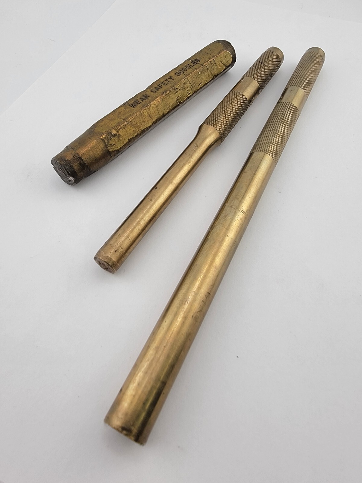 Snap-on tools brass drift punch PPB816 PPB612 B912 Great Condition USA Made