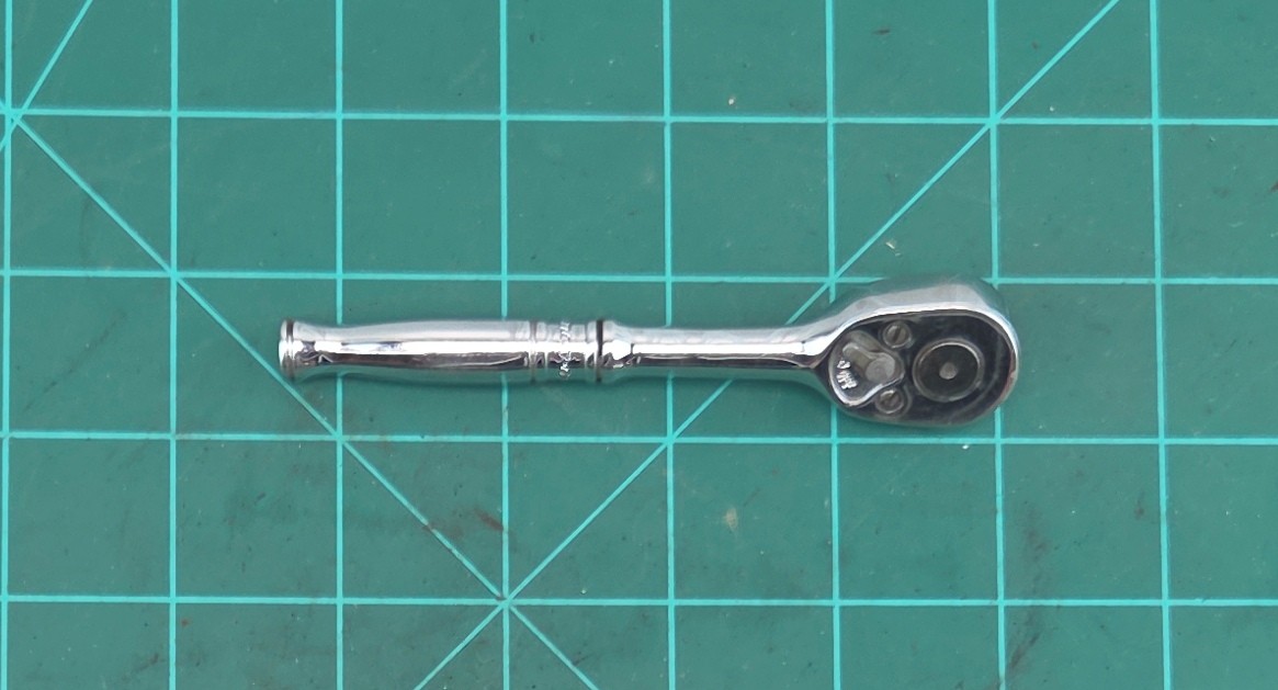 Snap On Tools 1/4″ Drive TM70C Ratchet Vintage