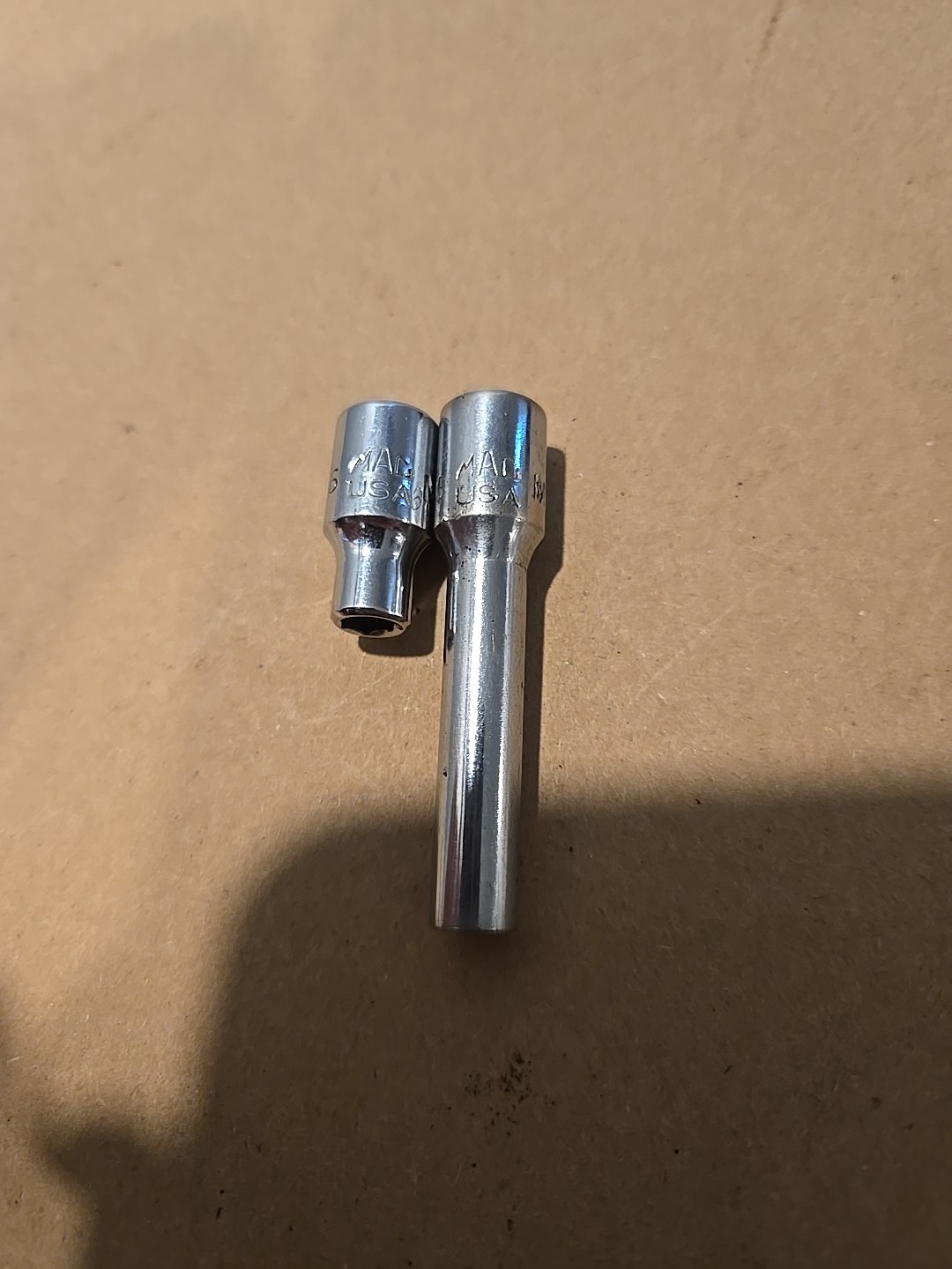 Mac Tools 1/4″ Drive 3/16″ 6PT SAE Shallow Deep Chrome Sockets USA M66R,MD66R