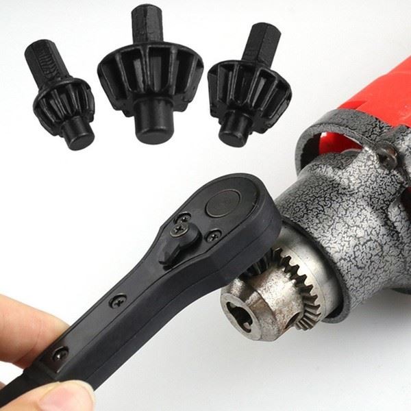 Quick Ratchet Wrench Lightweight Portable Multifunction for Shop Maintenance