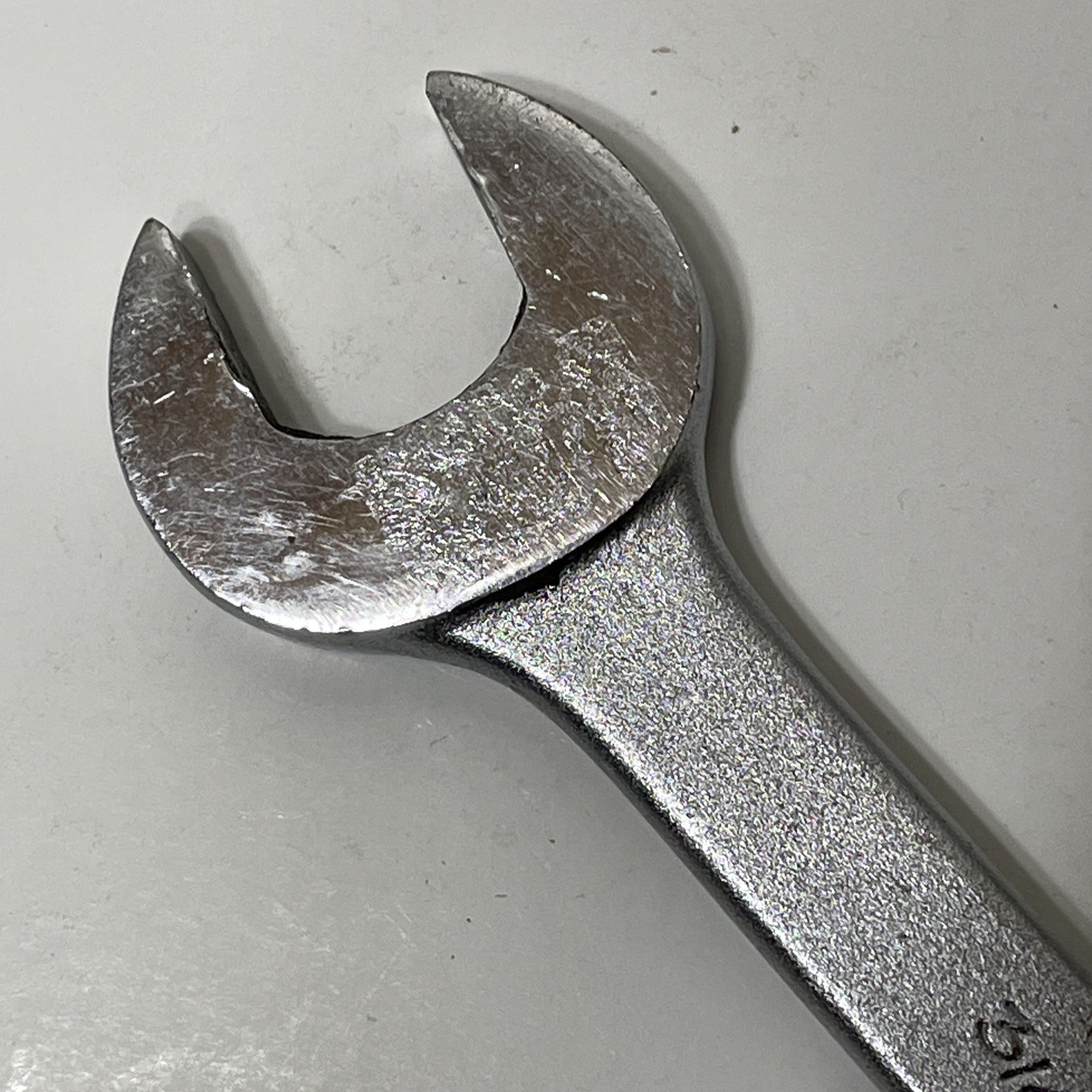 Fleet Tools 3/4″ Combination Wrench 12 point No. 5524 Vintage USA Satin Chrome