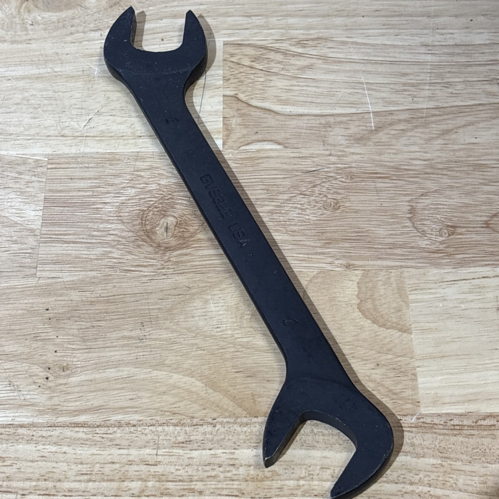 Snap On 1″ 4 Way Head Open End Wrench Black Industrial Finish GVS32B USA READ