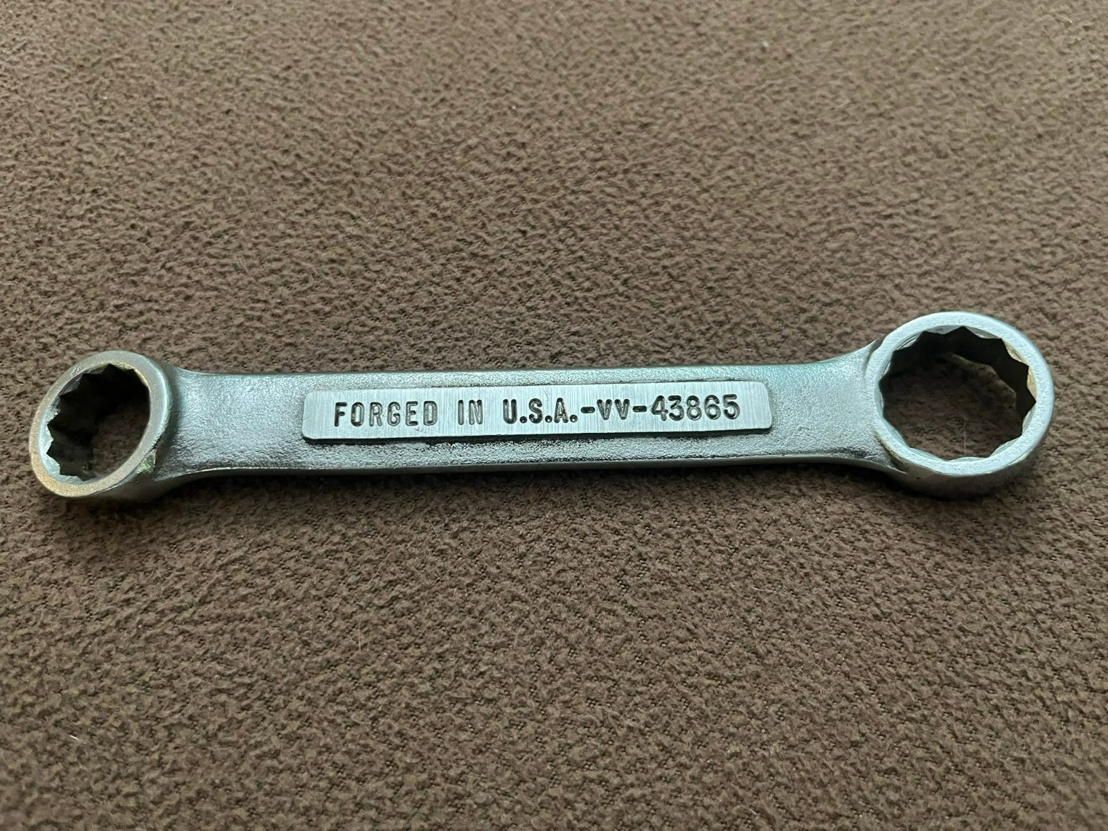 Vintage Craftsman Tools -VV- 5/8″ x 3/4″ Stubby Box End Wrench, 43865, USA