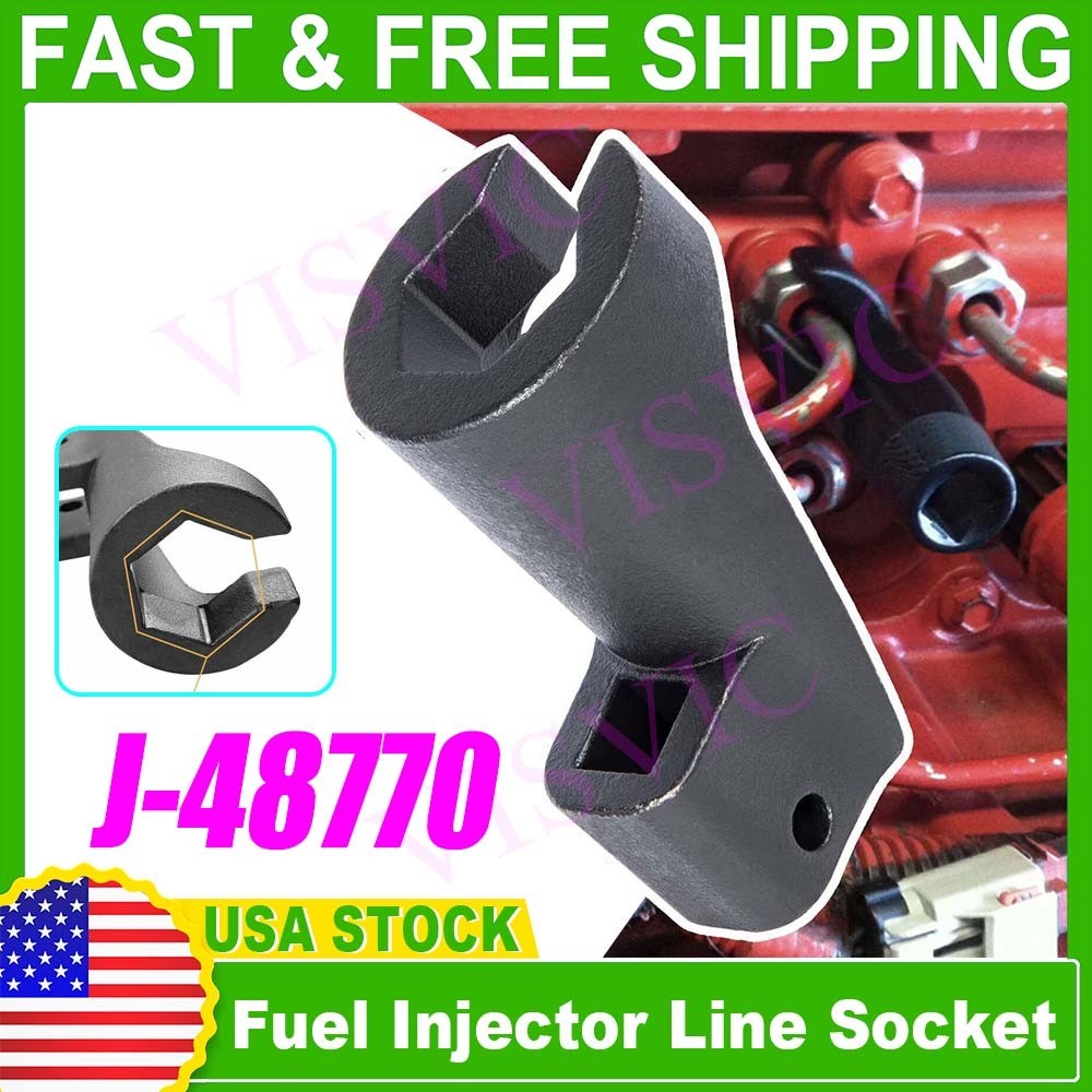 19MM Fuel Injector Line Socket W47058090900 Wrench J48770 For Detroit DD13/15/16